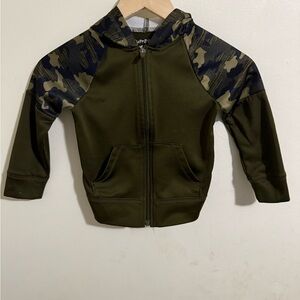 Jumping Beans Green Camouflage Hoodie